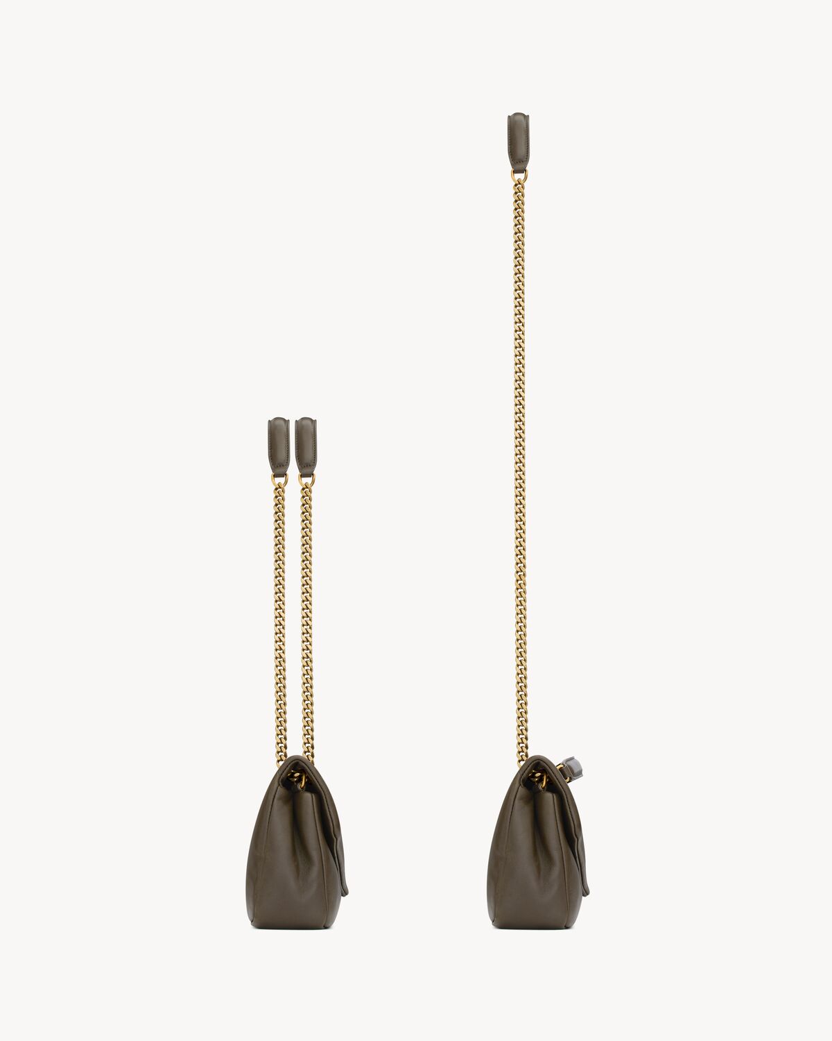 YSL CALYPSO Small in Plunged Lambskin - Image 4